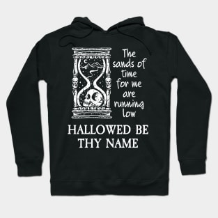 Hallowed Be Thy Name Fan Art - Heavy Metal and Dark Academia Hoodie